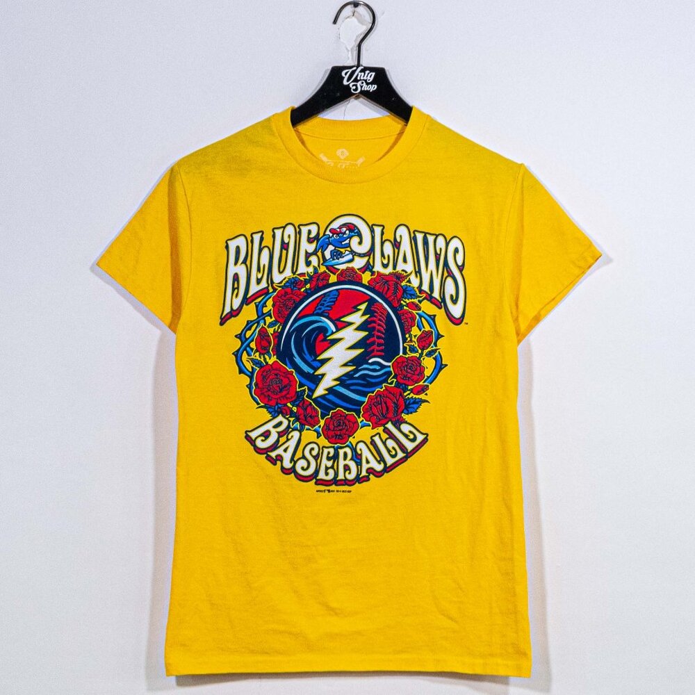 Lakewood BlueClaws Grateful Dead Graphic T-Shirt Men’s Small MiLB Baseball